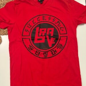 Diesel Bold Red Graphic Tee